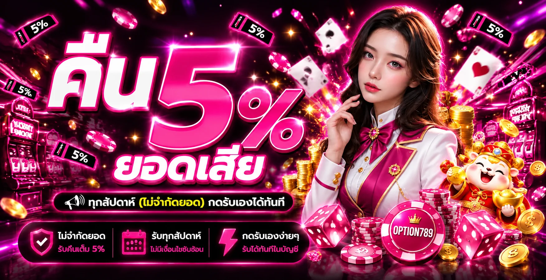 OPTION789 ทางเข้าเว็บหลัก สมัครและทดลองเล่นสล็อต